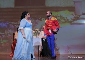 Zarzuela Luisa Fernanda en el Teatro Nacional Rubén Darío