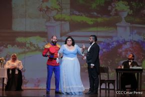 Zarzuela Luisa Fernanda en el Teatro Nacional Rubén Darío