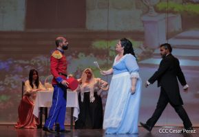 Zarzuela Luisa Fernanda en el Teatro Nacional Rubén Darío