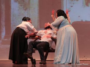 Zarzuela Luisa Fernanda en el Teatro Nacional Rubén Darío