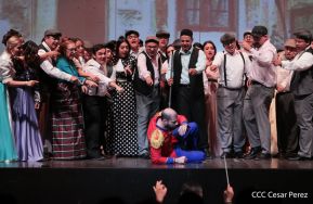 Zarzuela Luisa Fernanda en el Teatro Nacional Rubén Darío