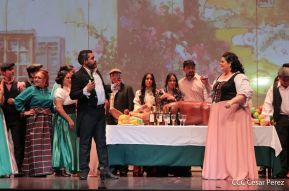 Zarzuela Luisa Fernanda en el Teatro Nacional Rubén Darío