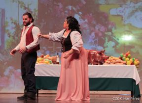 Zarzuela Luisa Fernanda en el Teatro Nacional Rubén Darío