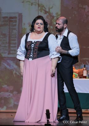 Zarzuela Luisa Fernanda en el Teatro Nacional Rubén Darío