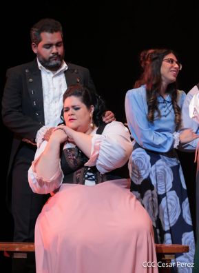 Zarzuela Luisa Fernanda en el Teatro Nacional Rubén Darío
