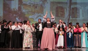 Zarzuela Luisa Fernanda en el Teatro Nacional Rubén Darío