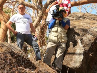 Cardenal Brenes participa de Viacrucis en Carazo