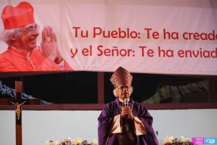 Cardenal Brenes visita Ticuantepe