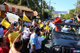 Cardenal Brenes visita Ticuantepe