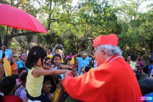 Cardenal Brenes visita Ticuantepe