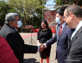 Reapertura de la Embajada de la República Popular China en Nicaragua