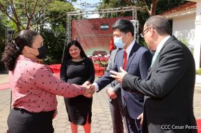 Reapertura de la Embajada de la República Popular China en Nicaragua