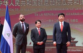 Reapertura de la Embajada de la República Popular China en Nicaragua