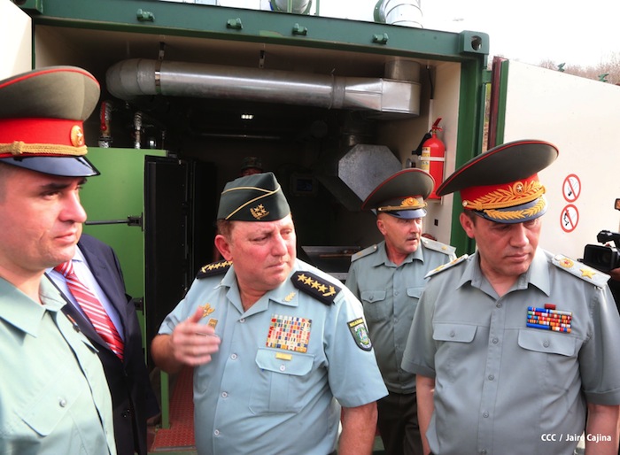 Jefe del Estado Mayor ruso visita Nicaragua