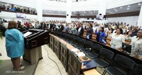 Juramentación de diputados nacionales y departamentales para el periodo 2022-2026