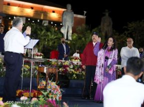 Juramentación del Pueblo Presidente