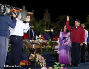 Juramentación del Pueblo Presidente