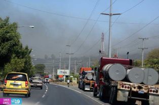Cinco casas totalmente quemadas en barrio La Arenera de Ciudad Sandino