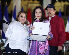 Juramentación del Pueblo Presidente