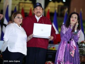 Juramentación del Pueblo Presidente