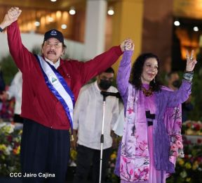 Juramentación del Pueblo Presidente