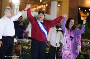 Juramentación del Pueblo Presidente