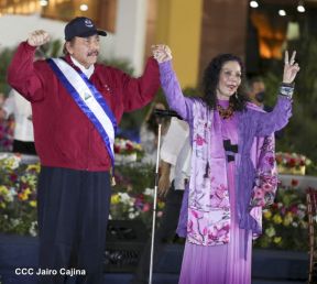 Juramentación del Pueblo Presidente