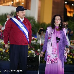 Juramentación del Pueblo Presidente