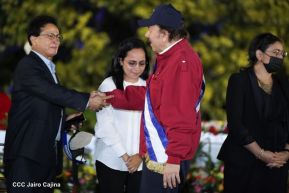 Juramentación del Pueblo Presidente