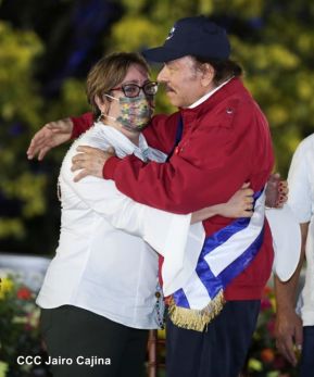 Juramentación del Pueblo Presidente