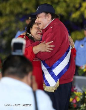 Juramentación del Pueblo Presidente