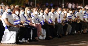 Juramentación del Pueblo Presidente