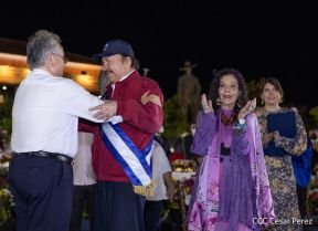 Juramentación del Pueblo Presidente