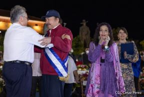 Juramentación del Pueblo Presidente