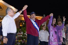 Juramentación del Pueblo Presidente