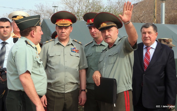 Jefe del Estado Mayor ruso visita Nicaragua