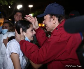 Juramentación del Pueblo Presidente