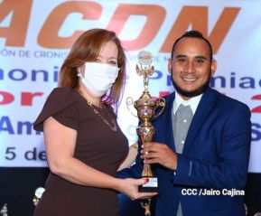 ACDN premia a los mejores atletas del deporte nicaragüense