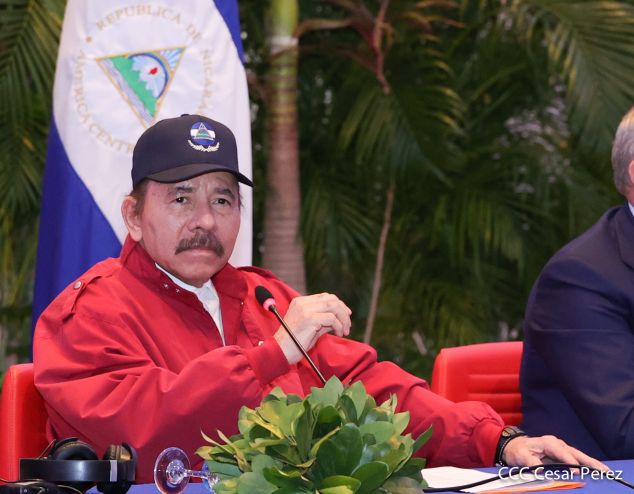 Federación de Rusia sostiene encuentro con el Presidente Daniel Ortega 