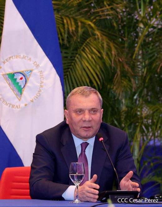 Federación de Rusia sostiene encuentro con el Presidente Daniel Ortega 