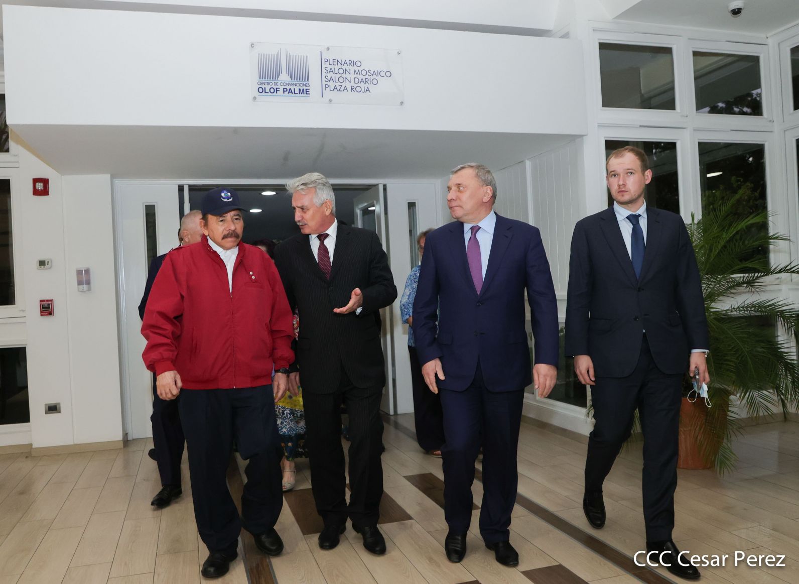 Federación de Rusia sostiene encuentro con el Presidente Daniel Ortega 