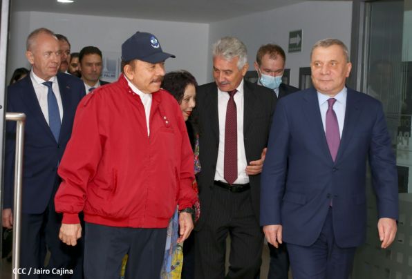 Federación de Rusia sostiene encuentro con el Presidente Daniel Ortega 