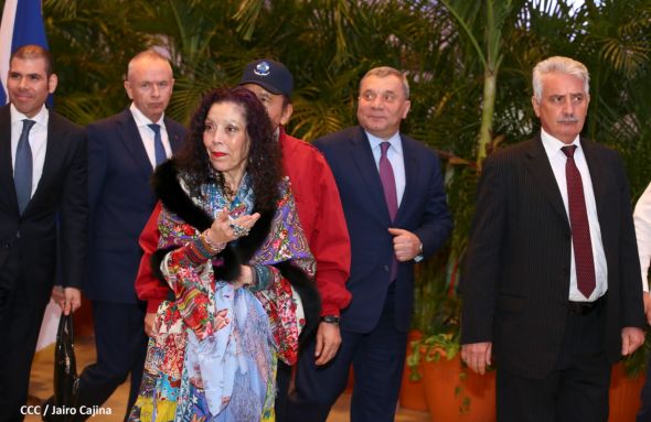 Federación de Rusia sostiene encuentro con el Presidente Daniel Ortega 