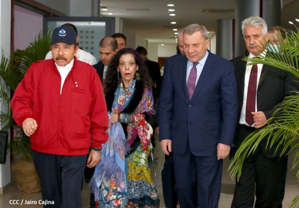 Federación de Rusia sostiene encuentro con el Presidente Daniel Ortega 