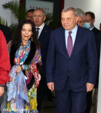 Federación de Rusia sostiene encuentro con el Presidente Daniel Ortega 