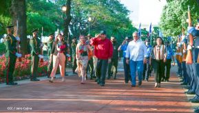 88 Aniversario del Tránsito a la Inmortalidad del General de Mujeres y Hombres Libres, Augusto C. Sandino