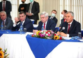 Delegación de la Federación Rusa, encabezada por el Presidente de la Duma Estatal de Rusia visitó Nicaragua