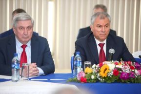 Delegación de la Federación Rusa, encabezada por el Presidente de la Duma Estatal de Rusia visitó Nicaragua