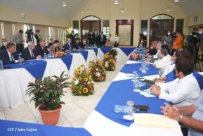 Delegación de la Federación Rusa, encabezada por el Presidente de la Duma Estatal de Rusia visitó Nicaragua