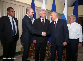 Delegación de la Federación Rusa, encabezada por el Presidente de la Duma Estatal de Rusia visitó Nicaragua